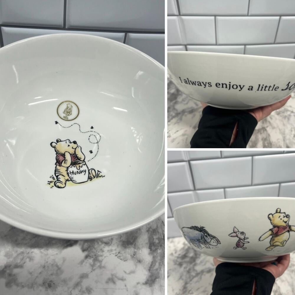 Winnie the Pooh 95 Years Exploring a Classic-  9" Round Serving Bowl